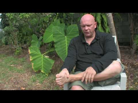 Foot massage by Brandon Raynor ( Reflexology) part 1