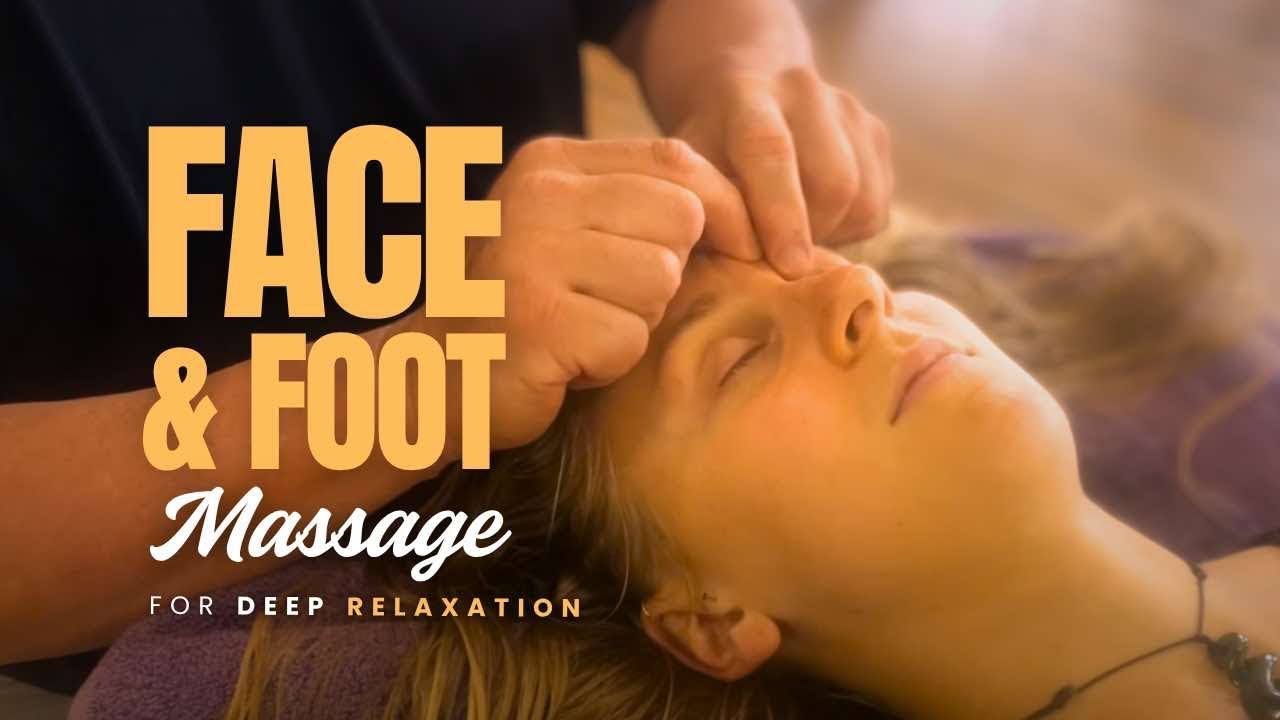 Raynor Massage with Brandon on Lauren | Face & Foot Massage for Deep Relaxation 💆‍♀️🦶