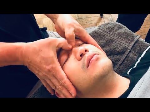 Brandon working on Jeremy