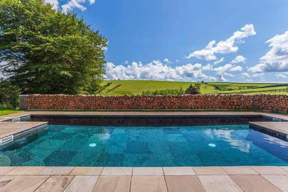 A swimming pool at one of our retreat massage courses.