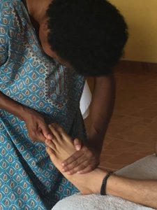 Holistic massage course in Africa
